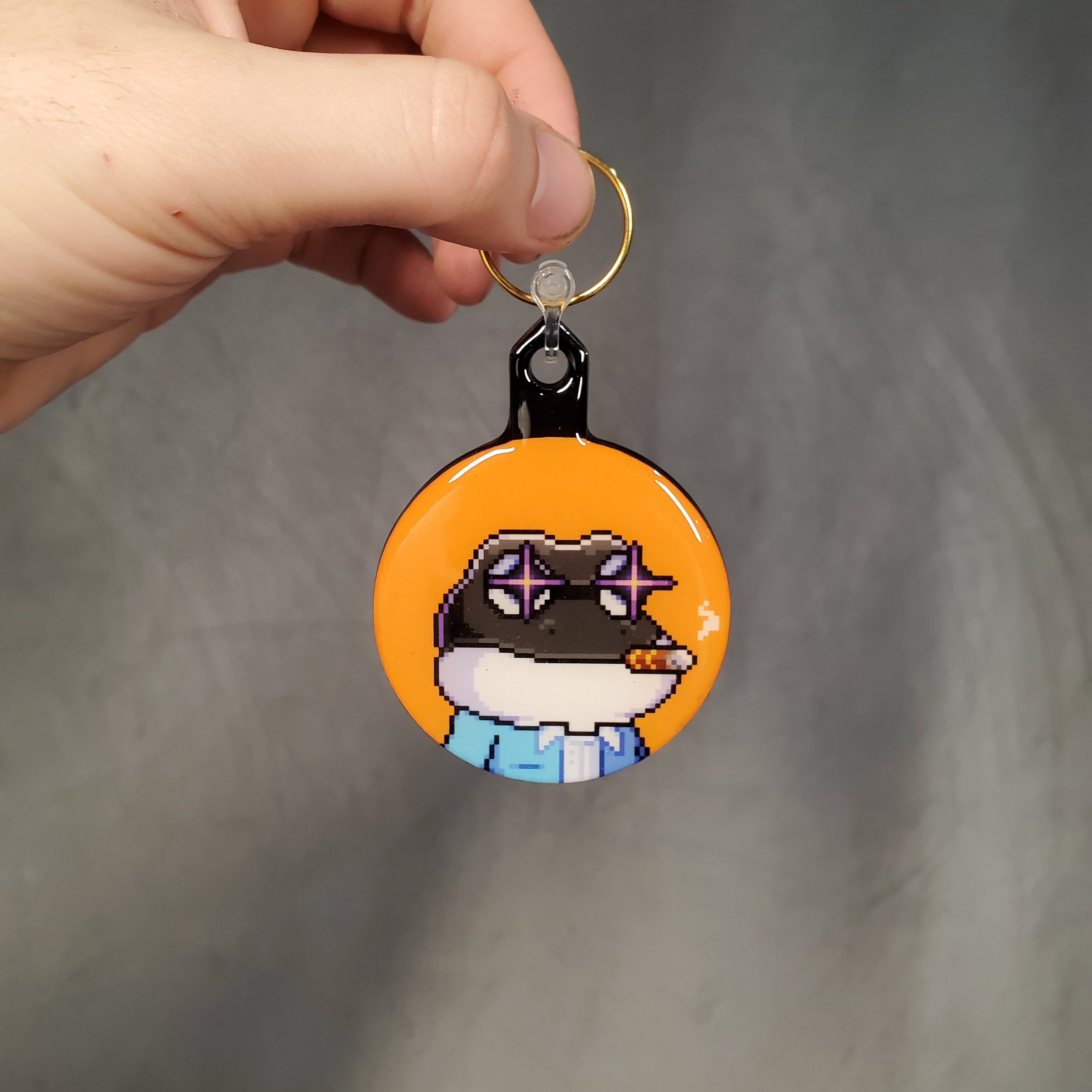 Custom Backpack Keychain v.2 (+$24.99)