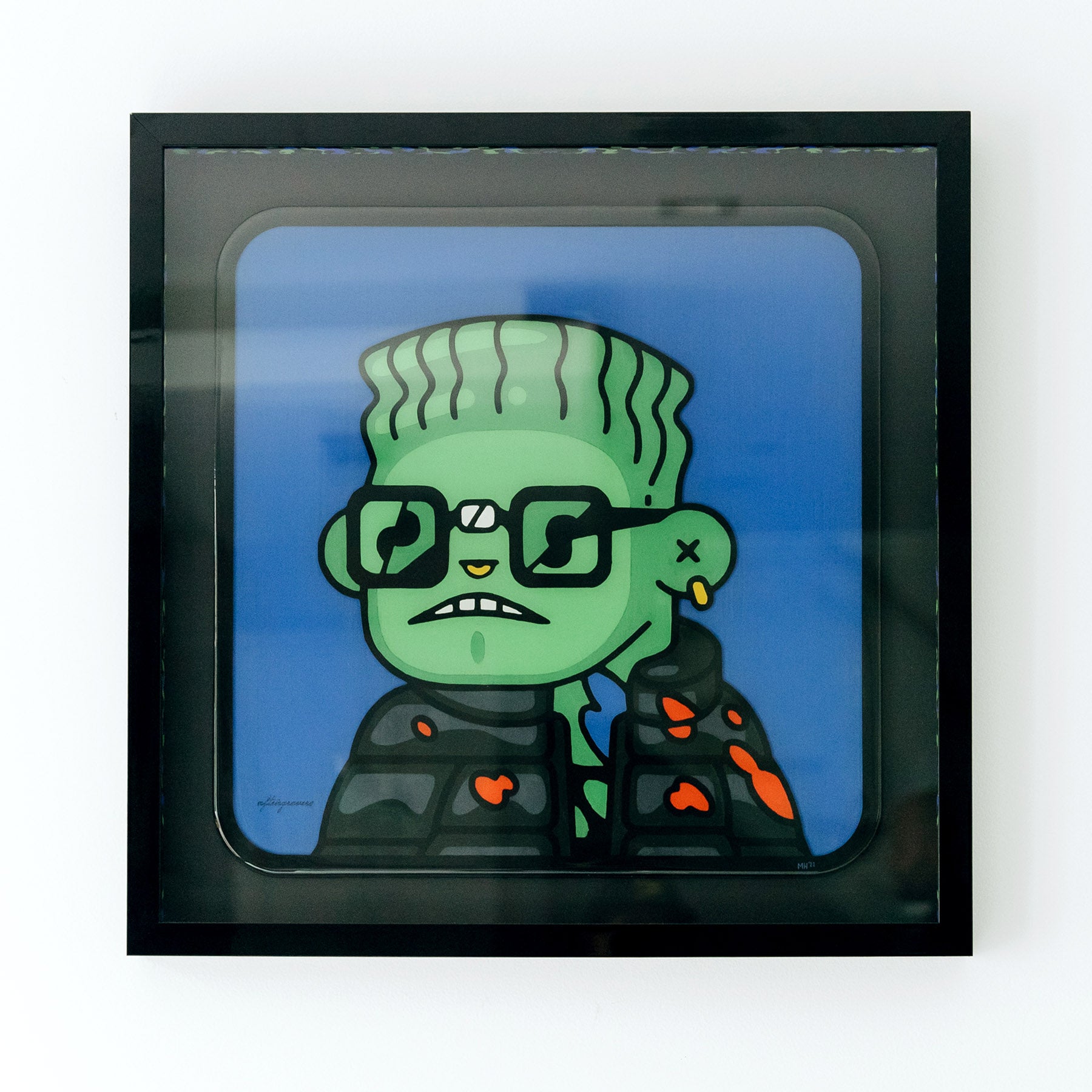 Custom 23x23" Shadowbox Frame (+$899.99)