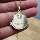 14K Gold Plated (Brass) Pendant and 18K Gold plated chain (+$159.99)