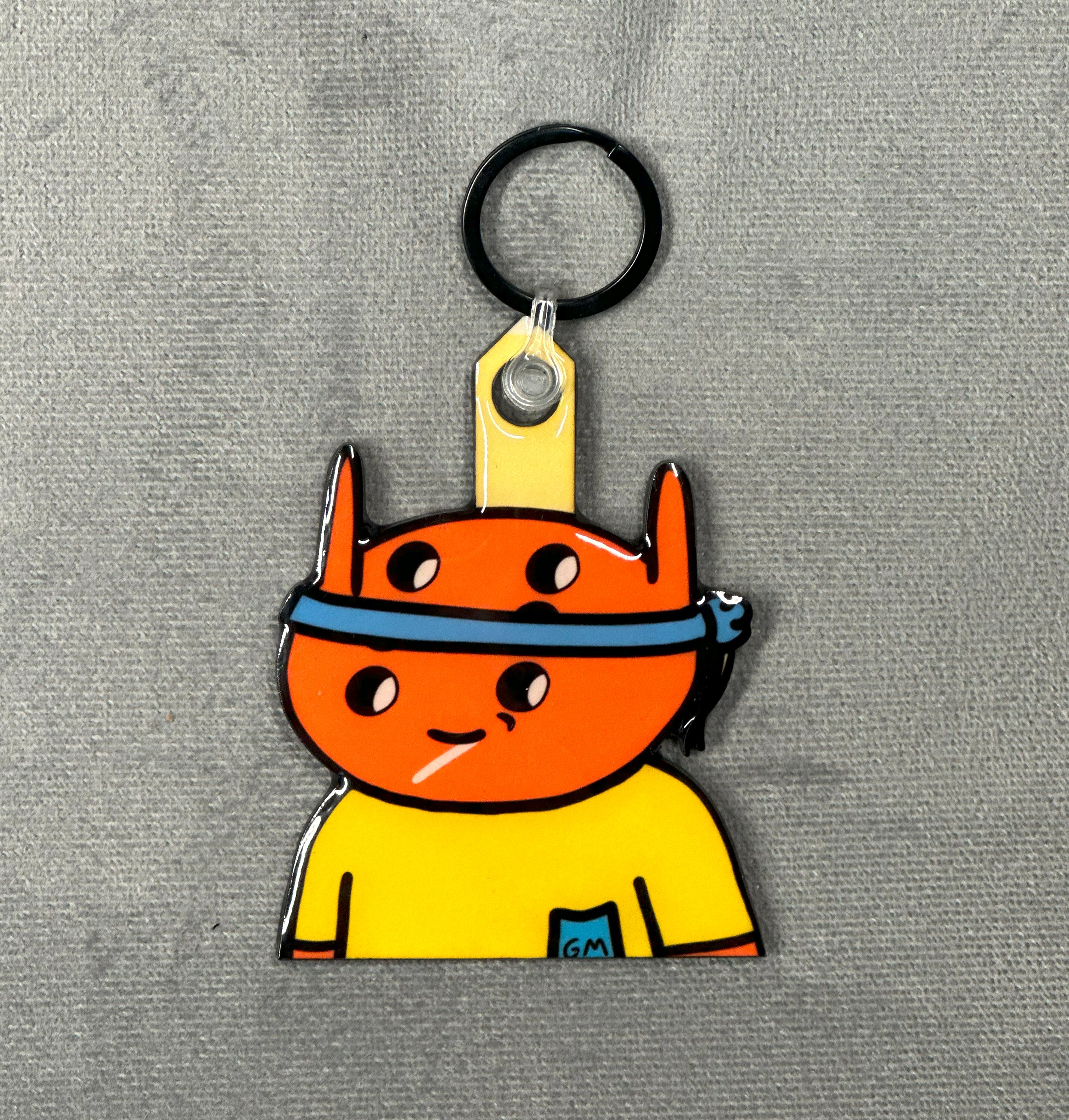 Custom NFT Silhouette Keychain (+$24.99)