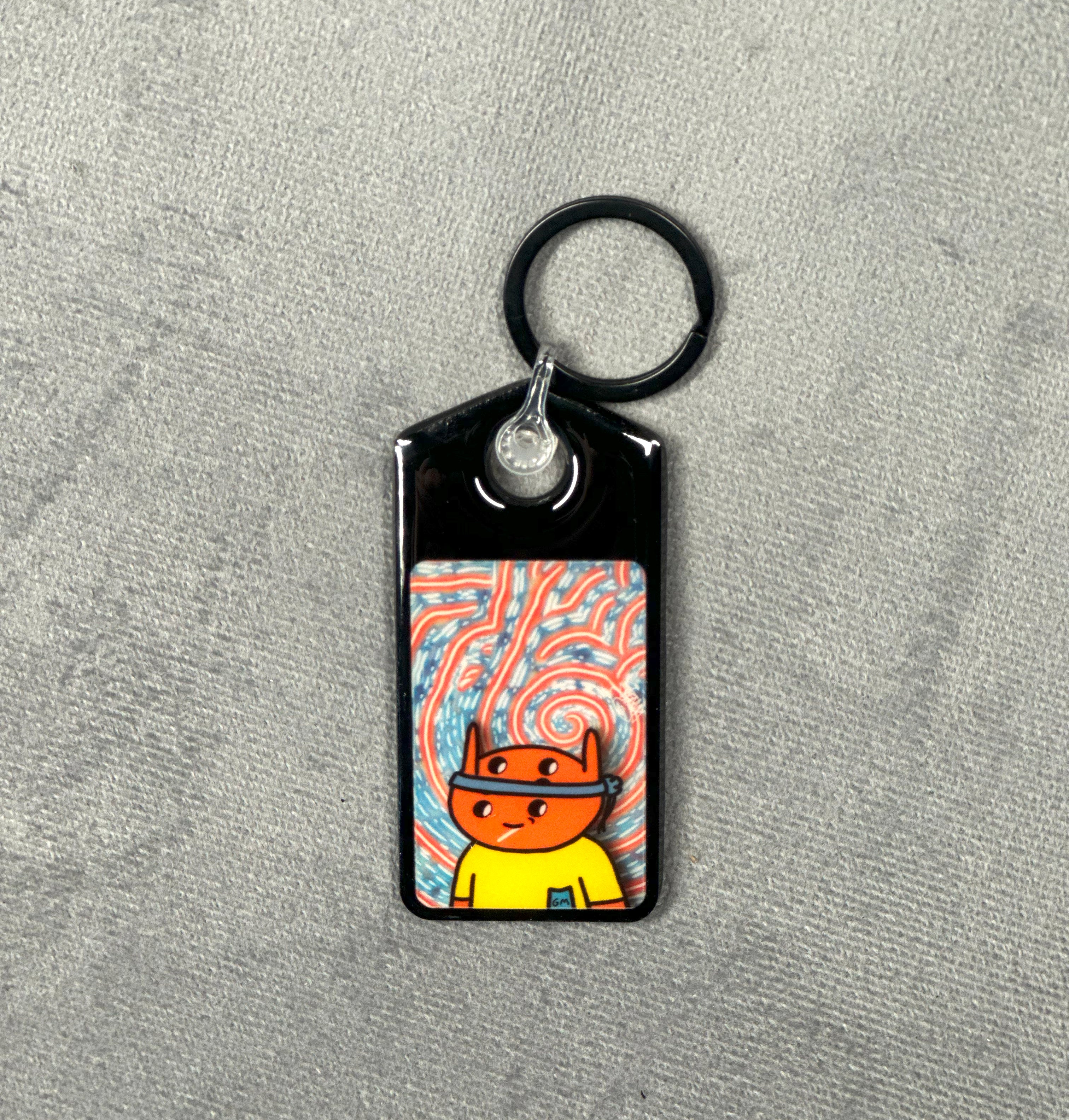 Custom Backpack Keychain (+ $19.99)
