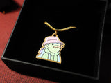 Custom 24k Gold Plated Pendant