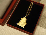 Custom 24k Gold Plated Pendant