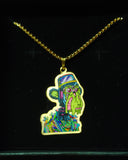 Custom 24k Gold Plated Pendant