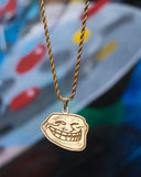 Custom 24k Gold Plated Pendant